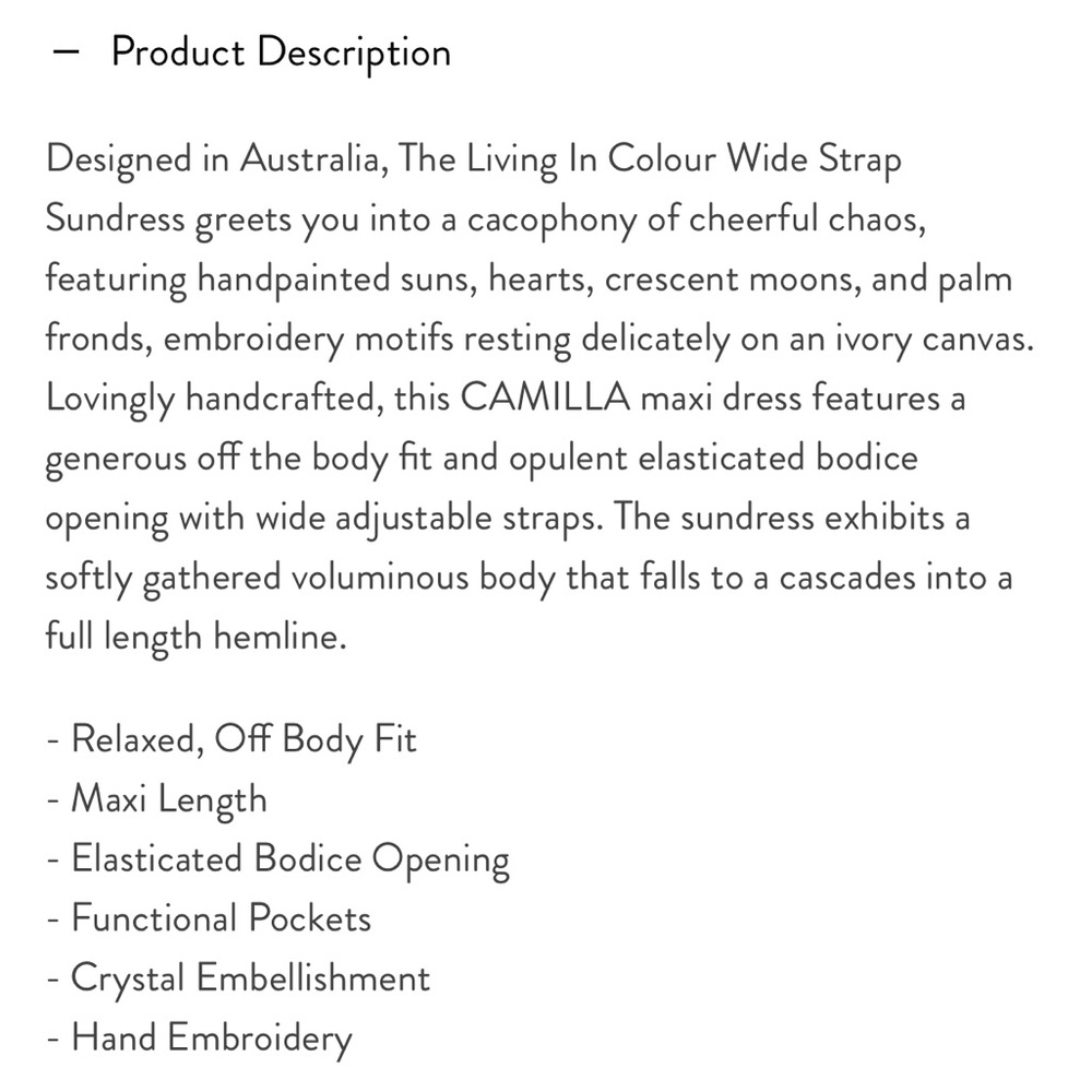 Camilla Multicolor Patterned Maxi Wide Strap Sund… - image 5